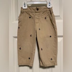 Gymboree Boys Nautical Khaki Pants